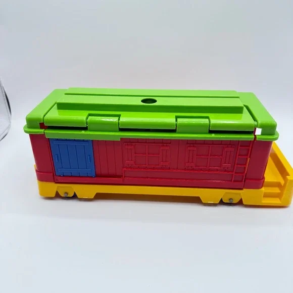 MacMagnet Family Car 1975 Ideal Think & Learn Live In Train Vintage - Picture 8 of 16